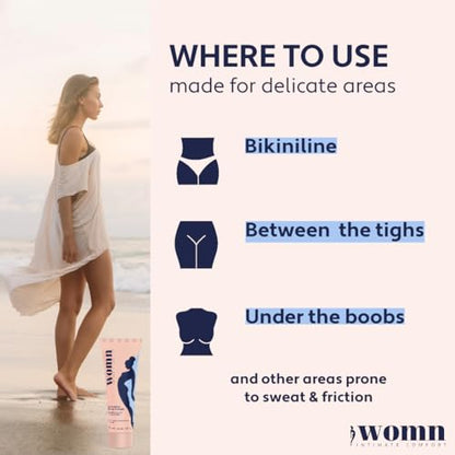 womn Intimate Comfort DRY & FRESH LIQUID POWDER – talc-free liquid body powder against moisture womnBuy Supplements Australia