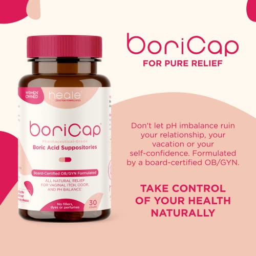 BoriCap 30 and UroQuel 30 Bundle for Vaginal pH and Overactive Bladder BoriCapBuy Supplements Australia
