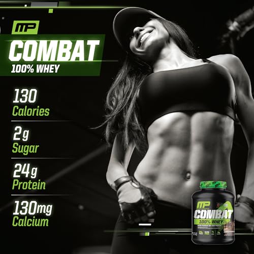 MusclePharm Combat 100% Whey, Chocolate Milk - 5 lb Protein Powder - Gluten Free Muscle PharmBuy Supplements Australia