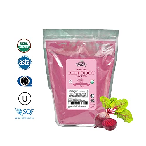 HQOExpress Organic Beetroot Powder - Organic Superfood - Nitric Oxide Booster - Non HQO HIGH QUALITY ORGANICSBuy Supplements Australia