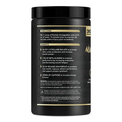 Anabolic Warfare Nuclear Armageddon Pre Workout Powder Pre-Workout for Men Anabolic WarfareBuy Supplements Australia