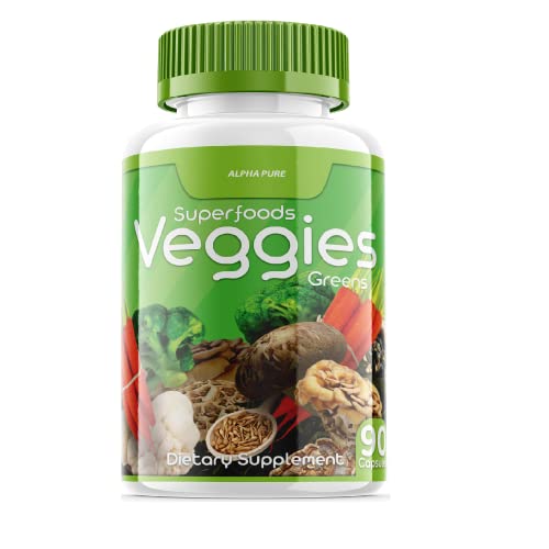 90 Capsules Each Bottle 540 Capsules superfoods Veggies Greens and Reds Fruits Triple Alpha PureBuy Supplements Australia