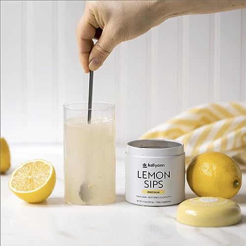 Dr. Kellyann Lemon Sips - Diet Citrus Drink Mix - Rehydrate, Detox, Revitalize - Sugar Free Dr. KellyannBuy Supplements Australia