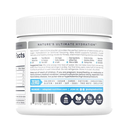 Hi-Lyte Keto K1000 Electrolyte Powder | Unflavored | Hydration Supplement Drink Mix Hi-LyteBuy Supplements Australia