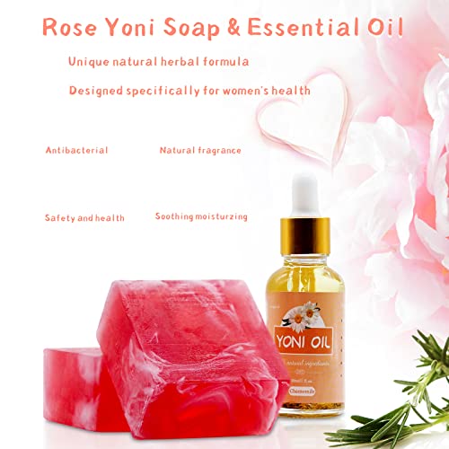 Yoni Soap Bar Yoni Oil Set Of 3, Vaginal Wash Eliminates Odor Ph Balance for Women, Feminine Wash tovaginshBuy Supplements Australia