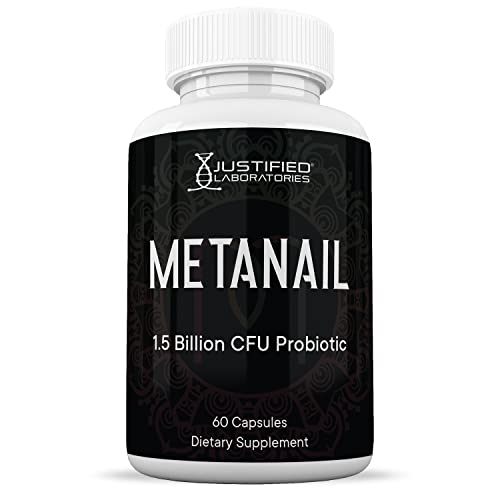 Justified Laboratories (2 Pack) Metanail 1.5 Billion CFU Probiotic Nail Support 120 Capsules Justified LaboratoriesBuy Supplements Australia