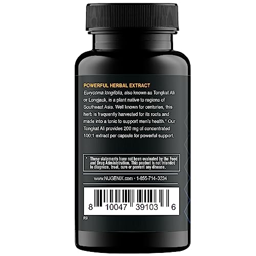 Nugenix Nitric Oxide Booster Tongkat Ali Supplements Bundle