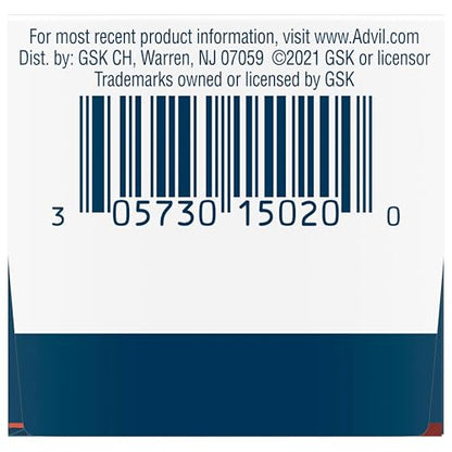 Advil Pain Reliever and Fever Reducer, Ibuprofen 200mg for Pain Relief - 24 Coated Tablets AdvilBuy Supplements Australia