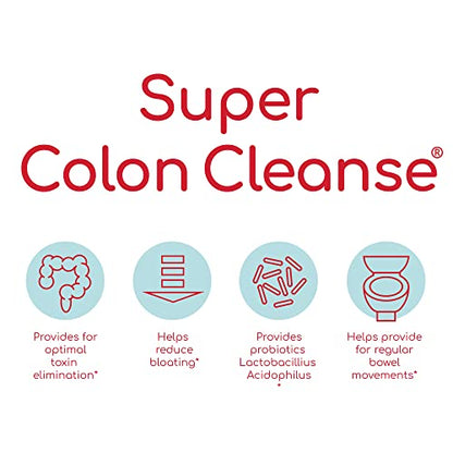 Health Plus Super Colon Cleanse Digestive Support | Constipation Relief to Reduce Bloating Health PlusBuy Supplements Australia