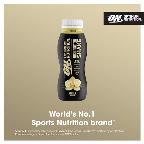 Optimum Nutrition High Protein Shake Bottles, Ready To Drink Healthy Snacks, No added Optimum NutritionBuy Supplements Australia