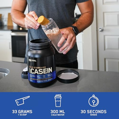 Optimum Nutrition Gold Standard 100% Casein Slow Digesting Protein Powder with Zinc Optimum NutritionBuy Supplements Australia