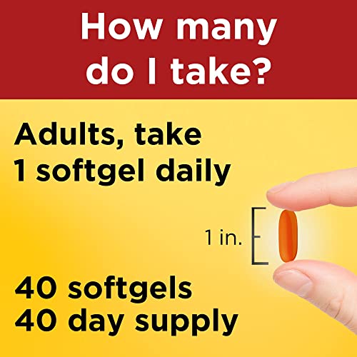 Nature Made CoQ10 400mg, Dietary Supplement for Heart Health Support, 40 Softgels Nature MadeBuy Supplements Australia