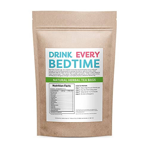 14 Days Bedtime Cleanse Tea : Detox Skinny Herb - Effective Detox Tea, Support Cleanse Detox Skinny Herb TeaBuy Supplements Australia