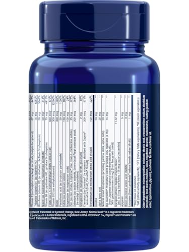 Life Extension Two-Per-Day Multivitamin - Packed with Over 25 Vitamins, Minerals & Extracts -Vitamins B6, C, D - Zinc - Two-Month Supply