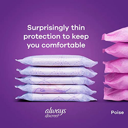 Always Discreet Adult Moderate Long Incontinence Pads, Up to 100% Leak Always DiscreetBuy Supplements Australia
