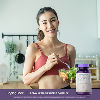 Piping Rock Detox Cleanse Capsules | 240 Pills | Herbal Complex | Lean Formula Piping RockBuy Supplements Australia