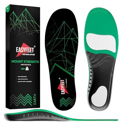 220+ lbs Plantar Fasciitis Strong Arch Support Insoles Inserts Men Women EASYFEETBuy Supplements Australia