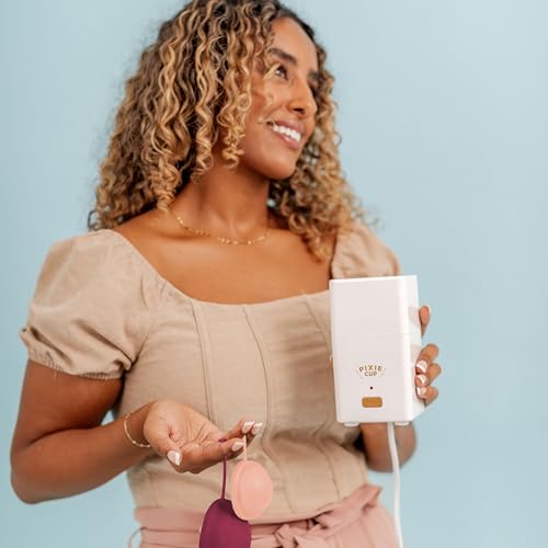 Pixie Menstrual Cup Sterilizer + Large & Small Pixie Disc - Kill 99.9% of Germs with Menstrual Cup Pixie CupBuy Supplements Australia