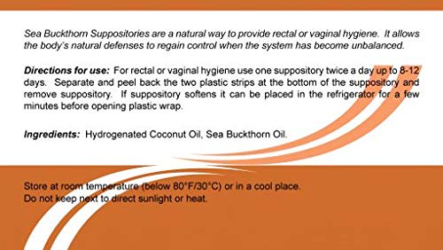 Suppositories with Sea-Buckthorn Oil (10 pcs) Sudopo plkBuy Supplements Australia