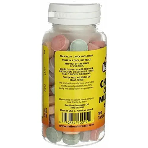 NAT B CHILDRENS CHEWABLE 100 Nature's Blend
