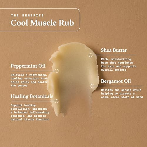 Ultra Life Sport – Premium Cooling Muscle Rub – Vegan Topical Balm with Peppermint & Bergamot – Organic, Non-GMO, Water-Based Formula – Clean Botanical Ingredients Ultra Life SportBuy Supplements Australia
