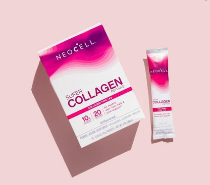 NeoCell Super Collagen Peptides, 10 g Collagen/Single-Serve Packet; Keto Certified NeoCellBuy Supplements Australia