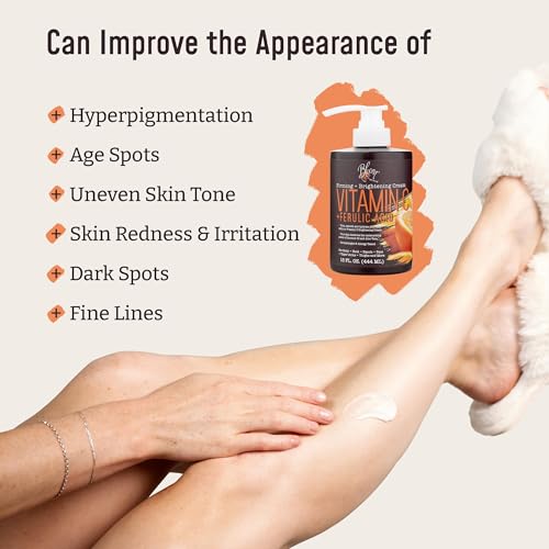 BLOOM Vitamin C Cream + Collagen Cream Body Lotion & Face Moisturizer 2PC Skincare BLOOM IT'S A GREAT SKIN DAY!Buy Supplements Australia