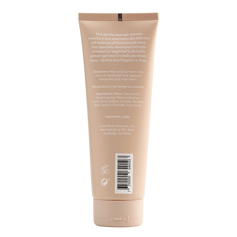 VagiVital V-Cleanser Moisturizing Daily Feminine Wash for Intimate Area, Soap-Free, Fragrance Free VagiVitalBuy Supplements Australia