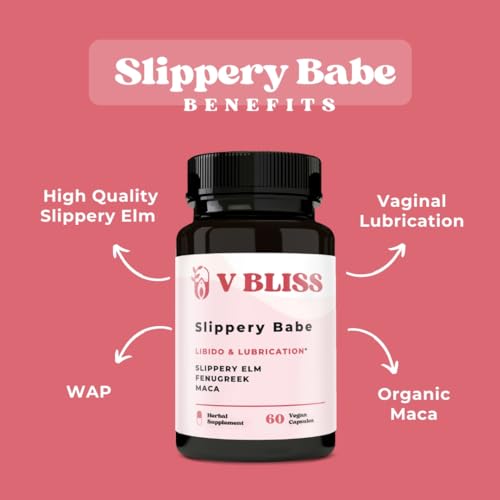 V Bliss Slippery Babe Vaginal Moisturizer Capsules | Relieves Vaginal Dryness with Slippery Elm V BlissBuy Supplements Australia