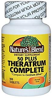 Nature's Blend Theratrum Complete 50 Plus with Lutein and Lycopene 100 Tablets Nature's BlendBuy Supplements Australia