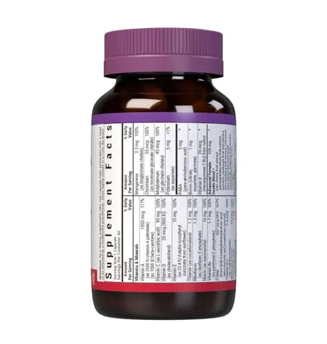 BlueBonnet Nutrition Ladies One Vegetable Capsule, Whole Food Multiple, K2, Organic Vegetable, Energy, Vitality BlueBonnetBuy Supplements Australia