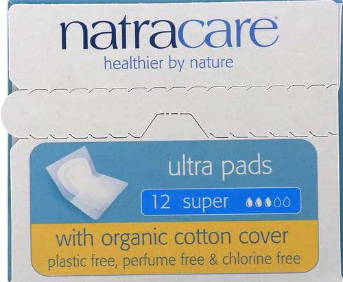 Natracare Pads Ultra Super Wings, 12 ct NATRACAREBuy Supplements Australia