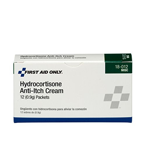 First Aid Only 18-012 Hydrocortisone Cream Packets, 12 Count First Aid OnlyBuy Supplements Australia