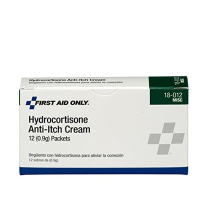 First Aid Only 18-012 Hydrocortisone Cream Packets, 12 Count First Aid OnlyBuy Supplements Australia