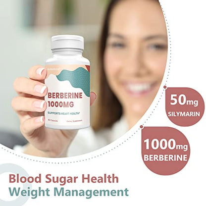 KoNefancy Berberine HCL Supplement 1000mg, High Absorption Berberine Plus Vegan KoNefancyBuy Supplements Australia