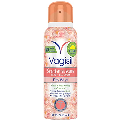 Vagisil Scentsitive Scents Feminine Dry Wash Deodorant Spray for Women, Gynecologist Tested VagisilBuy Supplements Australia