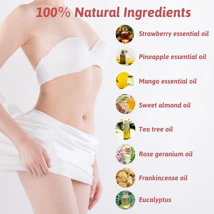 3 Packs Yoni Oil for Women, 100% Natural Feminine Oil Intimate Deodorant for Women, Eliminates Odor WovarkieBuy Supplements Australia