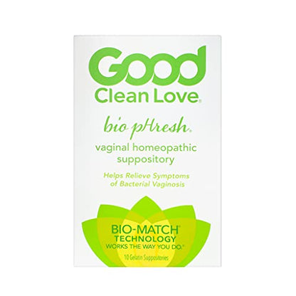 Good Clean Love BioPhresh Vaginal Suppository, Relieves Itching and Irritation and ReBalance Moisturizing Good Clean LoveBuy Supplements Australia