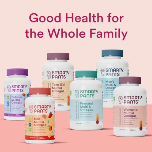 SmartyPants Teen Girl Multivitamin Gummies: Omega 3 Fish Oil (EPA/DHA), Vitamin D3 SmartyPantsBuy Supplements Australia