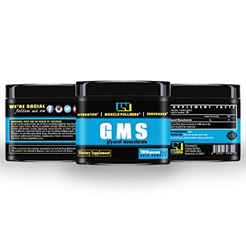 LiveLong Nutrition Glycerol Monostearate GMS Powder - Hydration, Endurance, Muscle LiveLong NutritionBuy Supplements Australia