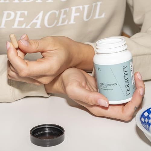 VERACITY SELFCARE Androgen Detox Fatigue Ease, Hair Growth Supplement, Hormone Balance VERACITY SELFCAREBuy Supplements Australia
