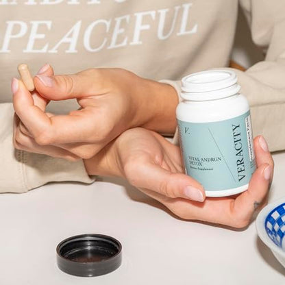VERACITY SELFCARE Androgen Detox Fatigue Ease, Hair Growth Supplement, Hormone Balance VERACITY SELFCAREBuy Supplements Australia