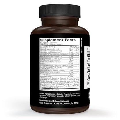COHALA WELLNESS Thermo Trim+ Fat Burner Weight Loss Supplement Appetite Suppressant COHALA WELLNESSBuy Supplements Australia