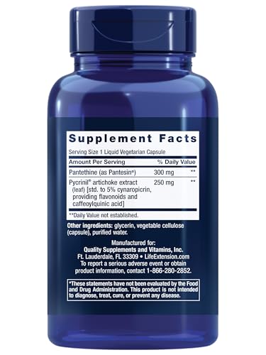 Life Extension CHOL-Support™, Helps Maintain Already Healthy Cholesterol, Heart Health, Artichoke Leaf Extract, Vitamin B5 pantethine, Gluten-Free, Non-GMO, Vegetarian, 60 Capsules Life ExtensionBuy Supplements Australia