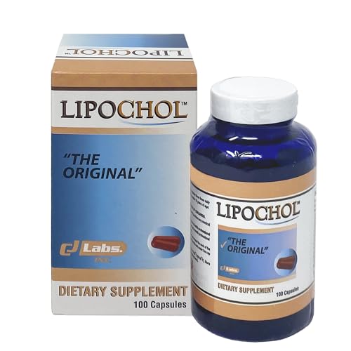 LIPOCHOL, Liver Health, Vitamin and Nutrient Boost (100 Capsules/Pack of 1) LIPOCHOLBuy Supplements Australia