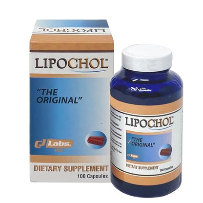LIPOCHOL, Liver Health, Vitamin and Nutrient Boost (100 Capsules/Pack of 1) LIPOCHOLBuy Supplements Australia
