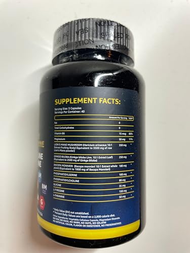 LetaGreen Organic Lions Mane Supplement Capsules - 120 Real Mushrooms Lion's Mane LetaGreenBuy Supplements Australia