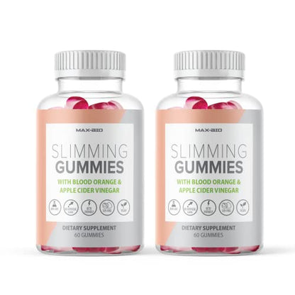 (Official 2 Pack) Slimming Gummies It Works with Apple Cider Vinegar and Sicilian Blood Orange Extract