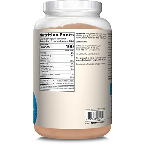 Jarrow Formulas Whey Protein With 18 g of Protein, 3.8 g of BCAAs, & Glutamine, Dietary Jarrow FormulasBuy Supplements Australia