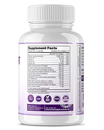 Menopause Relief Supplement Weight Management - Natural Support & Energy, Hormonal Concepta SolutionsBuy Supplements Australia